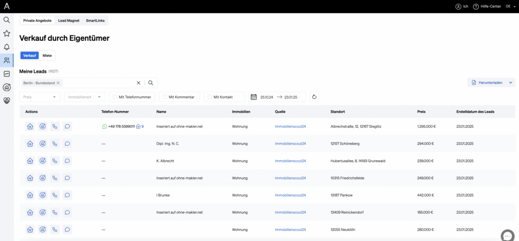 LeadFlow Private Angebote, ein komplettes Tool zur kontinuierlichen Geschäftsgenerierung