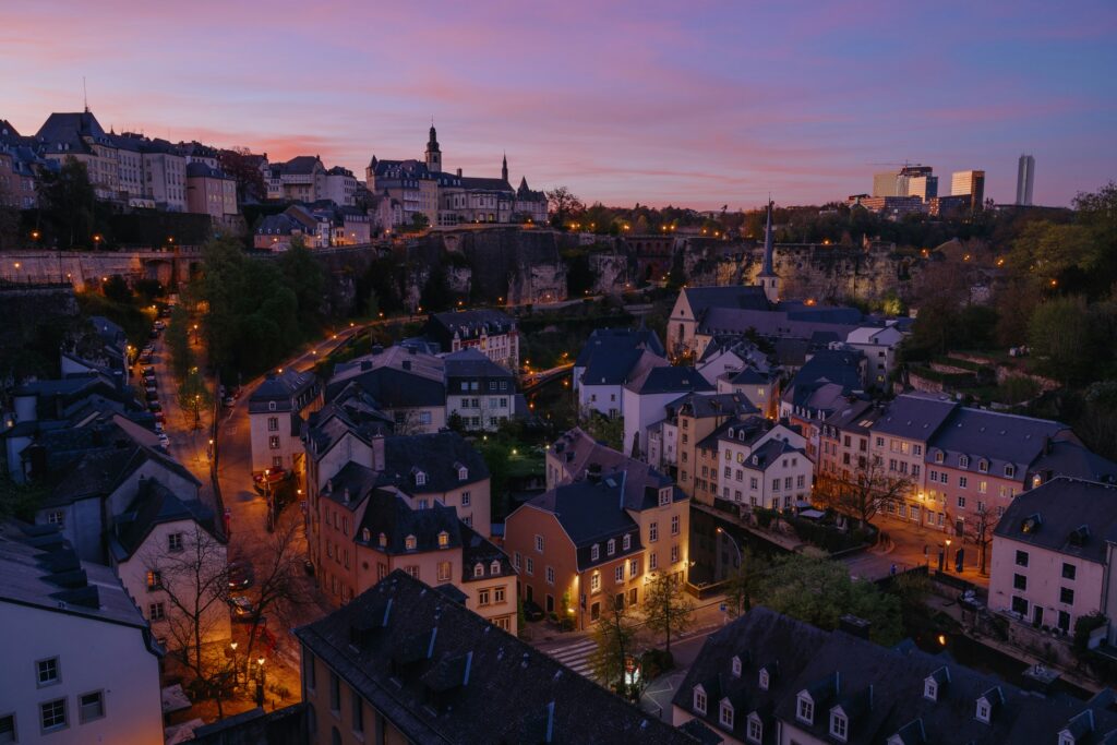 Der Grund, eine der wichtigsten Sehenswürdigkeiten der Stadt Luxemburg