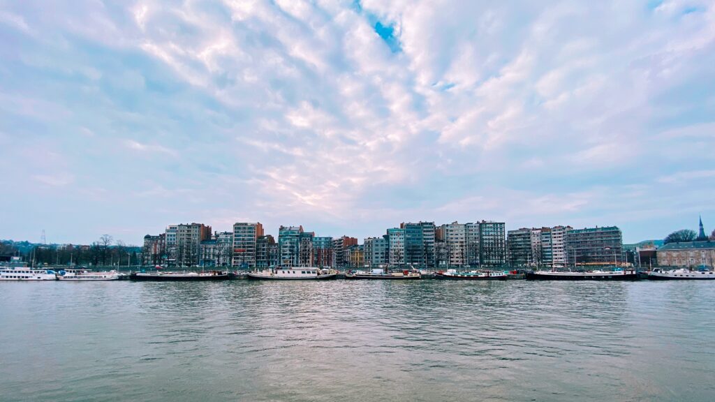 Skyline in Liège