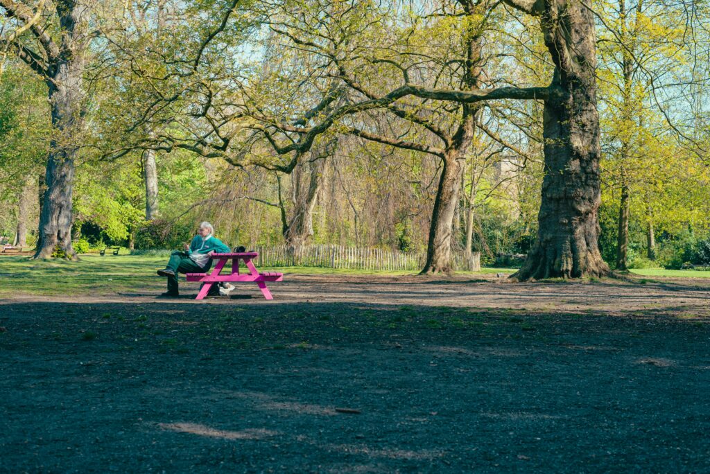 Der Citadelpark in Gent