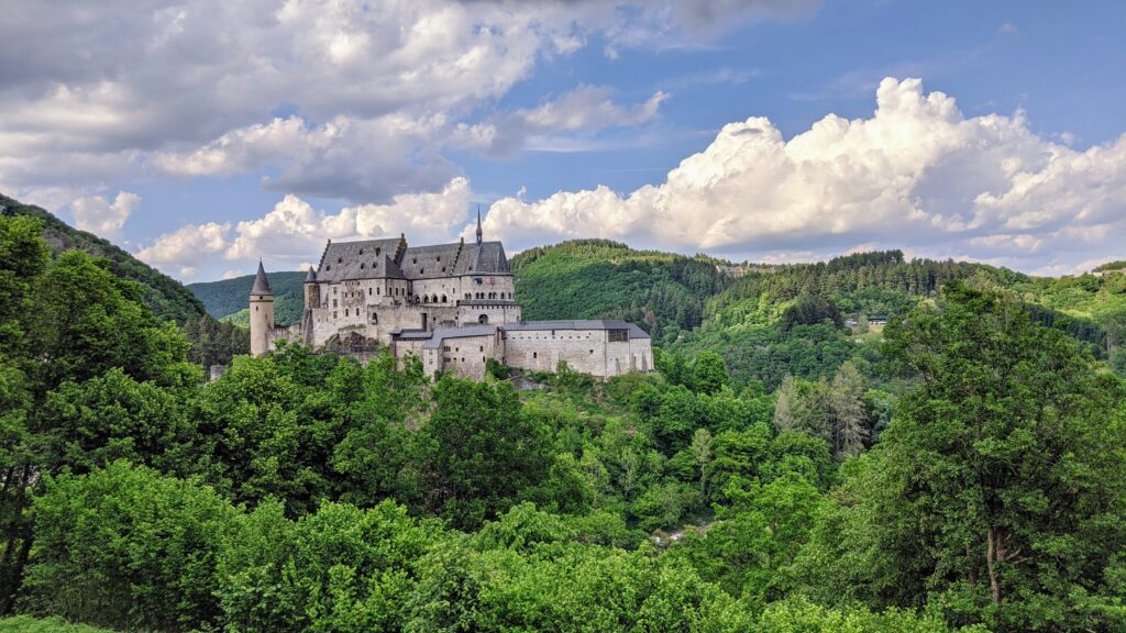 Schloss Vianden in Luxemburg
